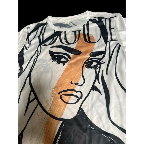 Vogue Graphic Art T-Shirt M Fashion Tee - Picture 5 of 5